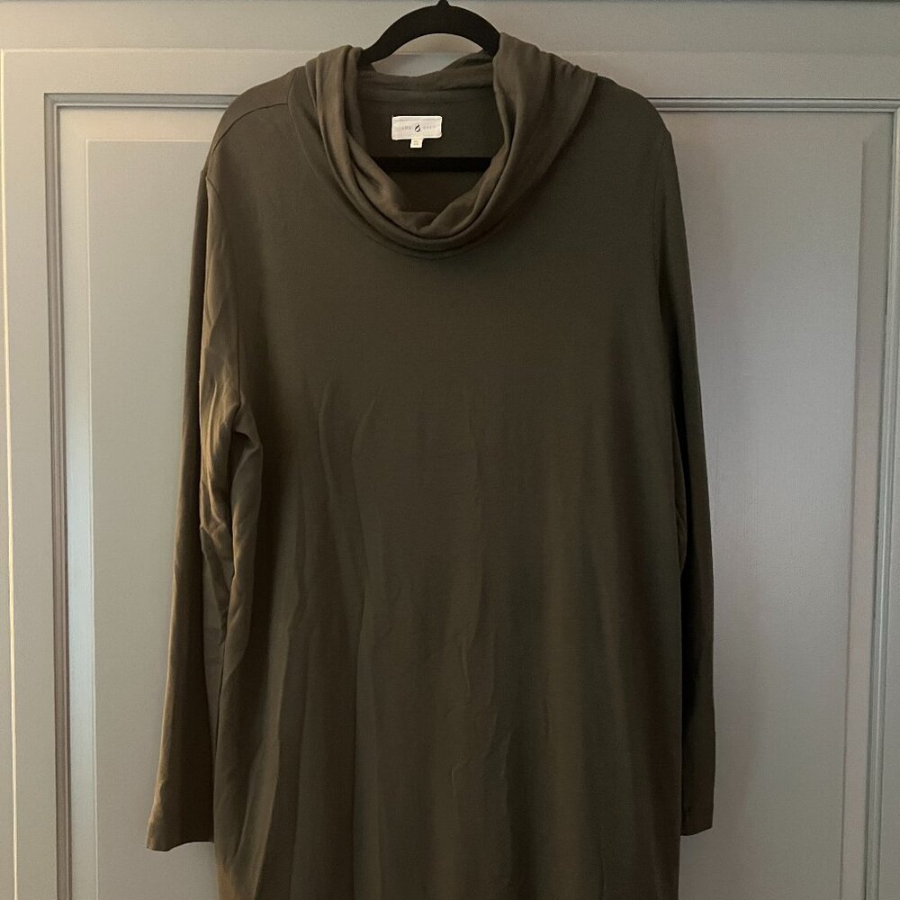Lou & Grey Cowl Neck Sweater Dress XL